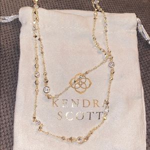 KENDRA SCOTT GOLD WYNDHAM NECKLACE